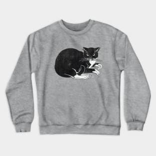 Annoyed Cat Crewneck Sweatshirt